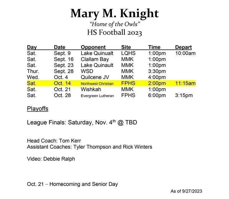 HS Football